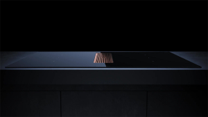 Kppersbusch KMI 8350.0 SR S7, 80 cm Muldenlftung inkl. Motor, rahmenlos, Abluftgitter Copper, mit 5 Jahren Garantie!