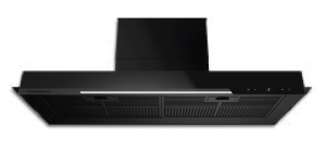 Kppersbusch DEL 9360.0 S, Lfterbaustein 89 cm, Schwarzes Glas, EEK: A+, mit 5 Jahren Garantie!