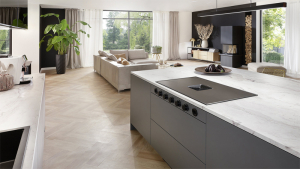 berbel Downline Infinity Pro, BKA 90 DLI-P, Kochfeldabzug mattschwarz, Abluft-Umluft, 1100095, 7 JAHRE GARANTIE!