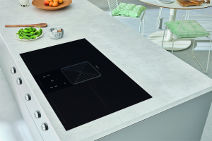 berbel Downline Advance, BKA 83 DLA, Kochfeldabzug schwarz, Abluft-Umluft, 1100085, 7 JAHRE GARANTIE!