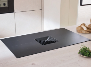 berbel Downline Advance, BKA 83 DLA, Kochfeldabzug mattschwarz, Abluft-Umluft, 1100094, 7 JAHRE GARANTIE!