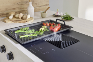 berbel Downline Advance, BKA 83 DLA, Kochfeldabzug mattschwarz, Abluft-Umluft, 1100094, 7 JAHRE GARANTIE!