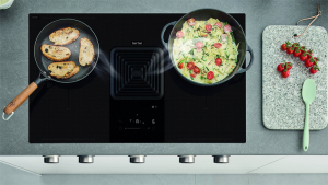 berbel Downline Performance, BKA 83 DLP, Kochfeldabzug mattschwarz, Abluft-Umluft, 1100093, 7 JAHRE GARANTIE!