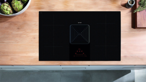 berbel Downline Compact, BKA 83 DLC, Kochfeldabzug schwarz, Abluft-Umluft, 1100083, 7 JAHRE GARANTIE!