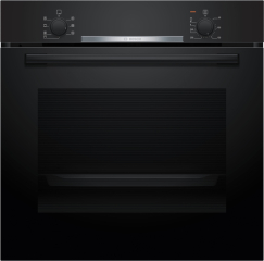 Bosch HBA510BA3, Serie 2, Einbau-Backofen, 60 x 60 cm, Schwarz, EEK: A, mit 5 Jahren Garantie!