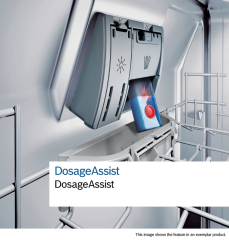 Bosch SMI4HTS14E, Serie 4, Teilintegrierter Geschirrspler, 60 cm, Gebrsteter Stahl, EEK: C, mit 5 Jahren Garantie!