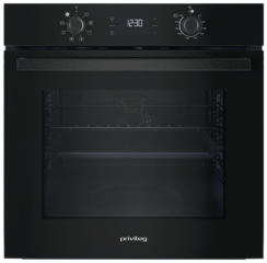 Privileg PBA355HR0K, Multifunktions-Umluftbackofen mit 11 Funktionen, EEK: A, mit 5 Jahren Garantie!