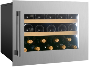 Dunavox Spirit 19, Weinkhlschrank, Edelstahl, DVS-19.50SS. Mit 3 Jahren Garantie!