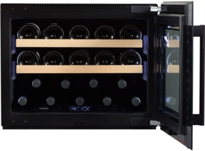 Dunavox Spirit 19, Weinkhlschrank, Edelstahl, DVS-19.50SS. Mit 3 Jahren Garantie!