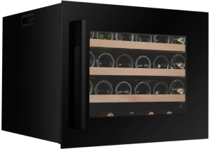 Dunavox Joy 24, Weinkhlschrank, schwarz, DXJ-24.51B. Mit 3 Jahren Garantie!