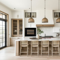 Dunavox Joy 24, Weinkhlschrank, schwarz, DXJ-24.51B. Mit 3 Jahren Garantie!