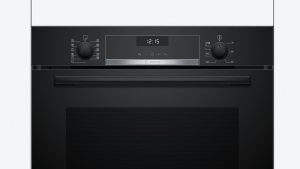 Bosch HBG537BB4, Serie 6, Einbau-Backofen, 60 x 60 cm, Schwarz, EEK: A+, mit 5 Jahren Garantie!