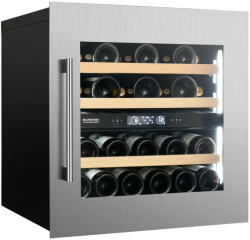 Dunavox Spirit 25, Weinkhlschrank, Edelstahl, DVS-25.65DSS. Mit 3 Jahren Garantie!