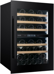 Dunavox Spirit 44, Weinkhlschrank, schwarz, DVS-44.120DB. Mit 3 Jahren Garantie!