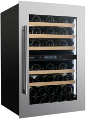 Dunavox Spirit 44, Weinkhlschrank, Edelstahl, DVS-44.120DSS. Mit 3 Jahren Garantie!