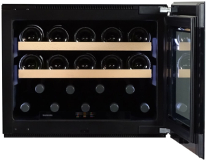 Dunavox Noble 19, Weinkhlschrank, schwarz, DVN-19.50B.TO. Mit 3 Jahren Garantie!