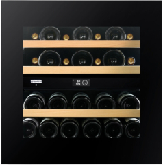 Dunavox Noble 25, Unterbau-Weinkhlschrank, schwarz, DVN-25.65DB.TO. Mit 3 Jahren Garantie!