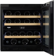 Dunavox Noble 25, Unterbau-Weinkhlschrank, schwarz, DVN-25.65DB.TO. Mit 3 Jahren Garantie!