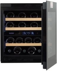 Dunavox Horizon 25, Unterbau-Weinkhlschrank, schwarz, DVH-25.65DB.TO. Mit 3 Jahren Garantie!