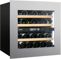 Dunavox Horizon 25, Unterbau-Weinkhlschrank, Edelstahl, DVH-25.65DSS.TO. Mit 3 Jahren Garantie!