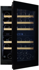 Dunavox Horizon 44, Unterbau-Weinkhlschrank, schwarz, DVH-44.120DB.TO. Mit 3 Jahren Garantie!