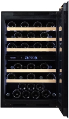 Dunavox Horizon 44, Unterbau-Weinkhlschrank, Edelstahl, DVH-44.120DSS.TO. Mit 3 Jahren Garantie!