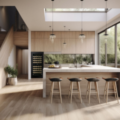 Dunavox Prime 70, Unterbau-Weinkhlschrank, schwarz, DVP-70.185DB. Mit 3 Jahren Garantie!