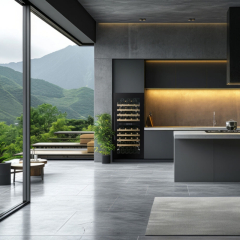 Dunavox Spirit 70, Unterbau-Weinkhlschrank, schwarz, DVS-70.185DB. Mit 3 Jahren Garantie!