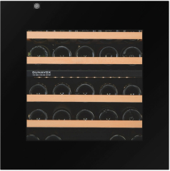 Dunavox Balance 26, Einbau-Weinkhlschrank, schwarz, DXB-26.69DB.TO. Mit 3 Jahren Garantie!