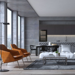 Dunavox Balance 42, Einbau-Weinkhlschrank, schwarz, DXB-42.100DB.TO. Mit 3 Jahren Garantie!