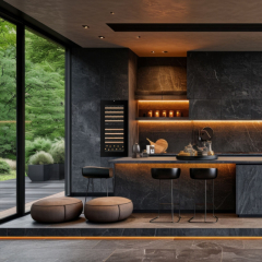 Dunavox Balance 65, Einbau-Weinkhlschrank, schwarz, DXB-65.154DB.TO. Mit 3 Jahren Garantie!