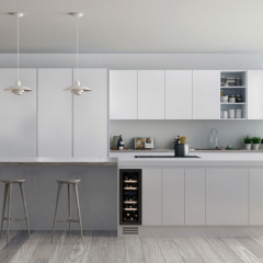 Dunavox Flow 17, Unterbau-Weinkhlschrank, schwarz, DAUF-17.58DBH. Mit 3 Jahren Garantie!