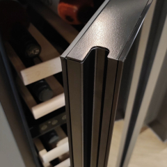 Dunavox Flow 17, Unterbau-Weinkhlschrank, schwarz, DAUF-17.58DBH. Mit 3 Jahren Garantie!