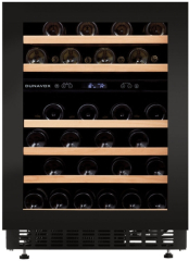 Dunavox FLOW 46HH, Unterbau-Weinkhlschrank, schwarz, DAUF-46.145DBH. Mit 3 Jahren Garantie!