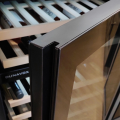 Dunavox FLOW 46HH, Unterbau-Weinkhlschrank, schwarz, DAUF-46.145DBH. Mit 3 Jahren Garantie!