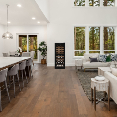 Dunavox Home 50, freistehender Weinkhlschrank, schwarz, DXFH-50.142. Mit 3 Jahren Garantie!