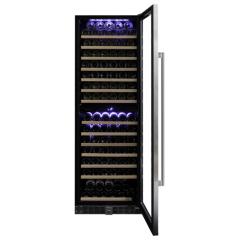 Dunavox Grande 166, freistehender Weinkhlschrank , Edelstahl, DX-166.428SDSK. Mit 3 Jahren Garantie!