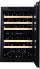 Dunavox Spirit 44, Unterbau-Weinkhlschrank, schwarz matt, DVS-44.120DMB. Mit 3 Jahren Garantie!