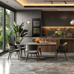 Dunavox Horizon 70, Unterbau-Weinkhlschrank, schwarz matt, DVH-70.185DMB.TO. Mit 3 Jahren Garantie!