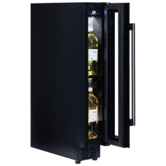 Dunavox Flow 9, Weinkhlschrank Unterbau, schwarz matt, DAUF-9.22MB. Mit 3 Jahren Garantie!