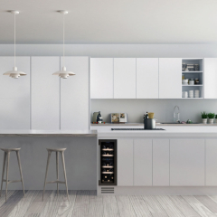 Dunavox Flow 17, Unterbau-Weinkhlschrank, schwarz matt, DAUF-17.58DMB. Mit 3 Jahren Garantie!