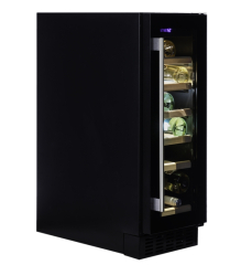 Dunavox Flow 19, Weinkhlschrank Unterbau, schwarz matt, DAUF-19.58MB. Mit 3 Jahren Garantie!