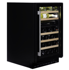Dunavox Flow 38, Unterbau-Weinkhlschrank, schwarz matt, DAUF-38.100DMB. Mit 3 Jahren Garantie!