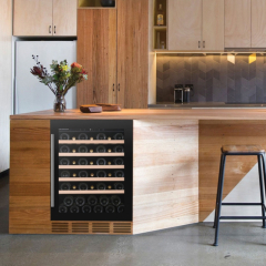 Dunavox Flow 46, Unterbau-Weinkhlschrank, schwarz matt, DAUF-46.138MB. Mit 3 Jahren Garantie!