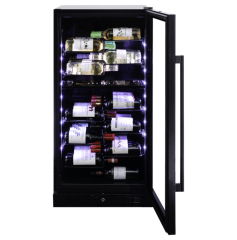 Dunavox Sera 58, Weinkhlschrank, schwarz matt, DX-58.258DMB. Mit 3 Jahren Garantie!