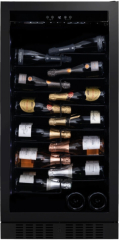 Dunavox Sera 70, freistehender Weinkhlschrank, schwarz matt, DX-70.258MB. Mit 3 Jahren Garantie!