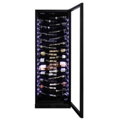 Dunavox Sera 143, Weinkhlschrank, schwarz matt, DX-143.468MB. Mit 3 Jahren Garantie!