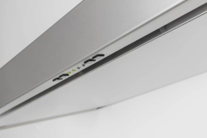 Novy Flat'line Wandhaube Extern 7615, Edelstahl, 120cm, mit 5 Jahren Garantie