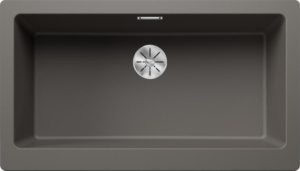 Blanco Vintera XL 9 U-F Silgranit, Farbe vulkangrau, InFino Ablauf, 526800