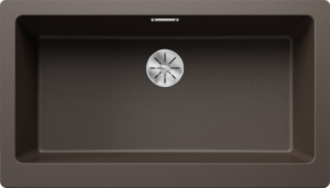 Blanco Vintera XL 9 U-F Silgranit, Farbe cafe, InFino Ablauf, 526108